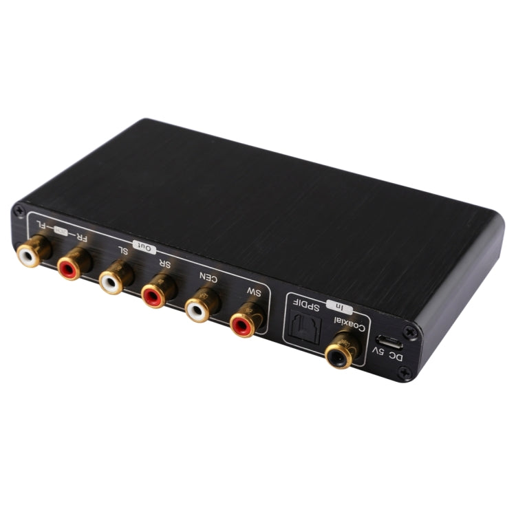 2CH デジタルオーディオデコーダーコンバーター 光Toslink SPDIF 同軸対応 ホームシアター / PS4 / PS3 / XBOX360用、音量調節対応、AC-3、DTS対応