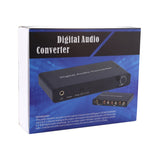 2CH デジタルオーディオデコーダーコンバーター 光Toslink SPDIF 同軸対応 ホームシアター / PS4 / PS3 / XBOX360用、音量調節対応、AC-3、DTS対応