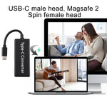 65W 5ピン MagSafeシリーズからUSB-C / Type-C変換アダプター MacBook用