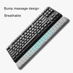 メカニカルキーボード用リストレスト メモリーフォームマウスパッド、サイズ：M、サイズ：M