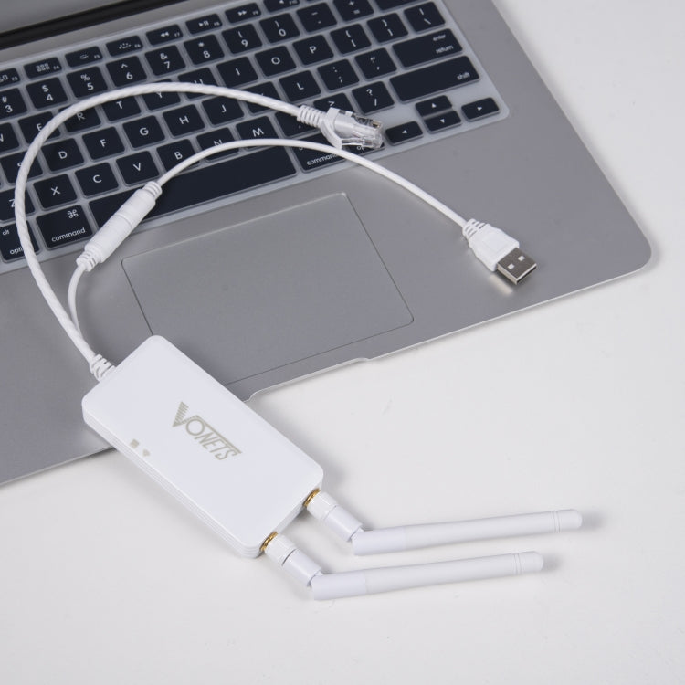 VONETS VAP11S 2.4G ミニワイヤレスブリッジ 300Mbps WiFiリピーター 2アンテナ付き、VAP11S