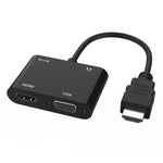 Onten 5165HV HDMIからHDMI + VGAアダプター、5165HV