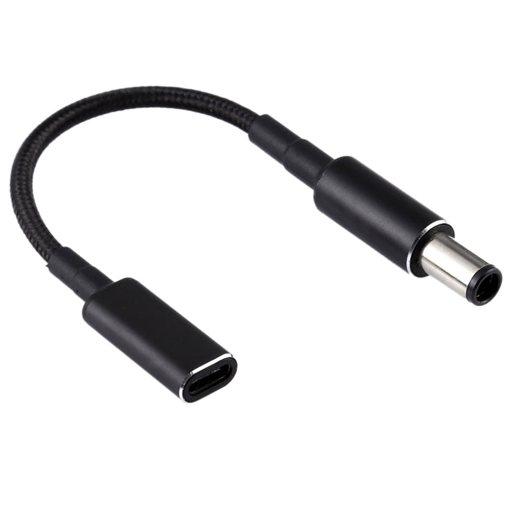 PD 100W 18.5-20V 7.4 x 0.6mmからUSB-C / Type-Cアダプター ナイロン編組ケーブル HP用、7.4 x 0.6mm