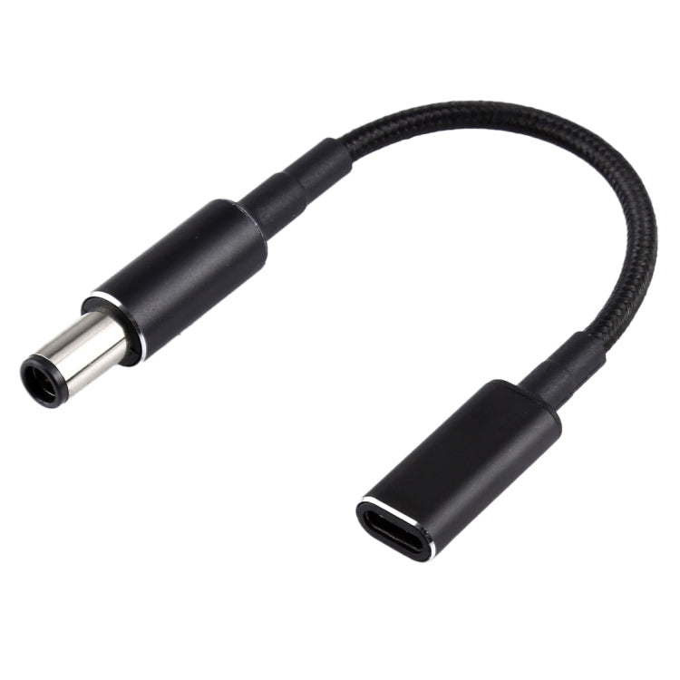 PD 100W 18.5-20V 7.4 x 0.6mmからUSB-C / Type-Cアダプター ナイロン編組ケーブル HP用、7.4 x 0.6mm