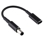PD 100W 18.5-20V 7.4 x 0.6mmからUSB-C / Type-Cアダプター ナイロン編組ケーブル HP用、7.4 x 0.6mm