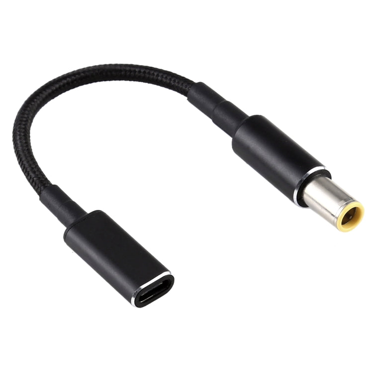 PD 100W 18.5-20V 7.9 x 0.9mm USB-C / Type-C アダプター ナイロン編組ケーブル