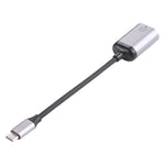 1080P VGA メス to Type-C / USB-C オス 接続アダプターケーブル、VGA メス to Type-C オス