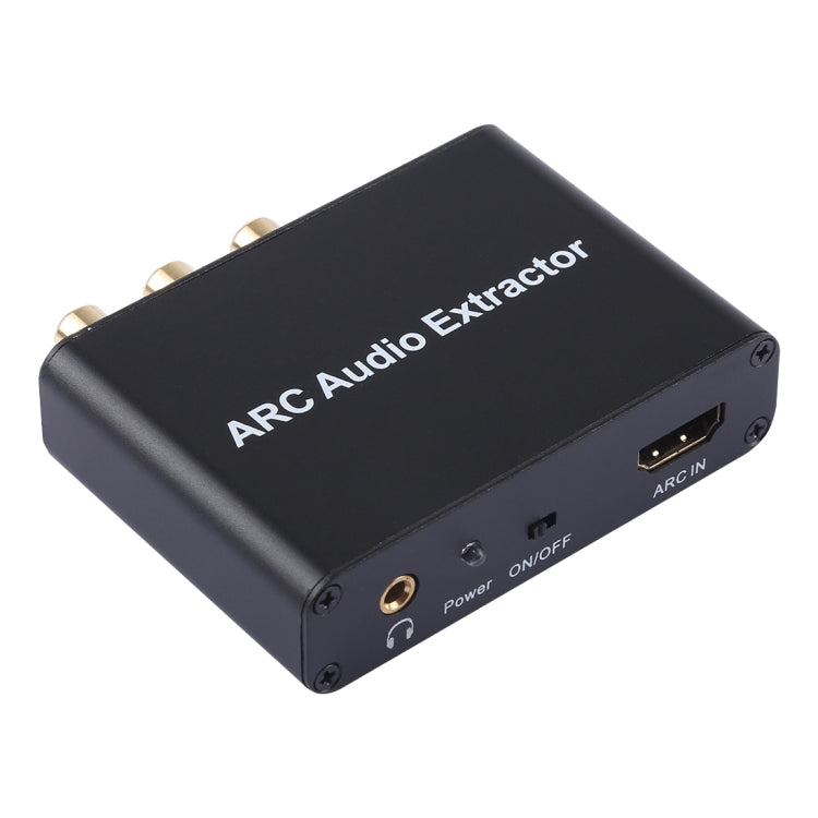 192KHz ARC オーディオエクストラクター HDMI ARC to SPDIF＋同軸＋L/R コンバーター オーディオリターンチャンネルアダプター、192KHz ARC
