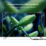 30cm 1080P マイクロHDMI メス-オス 金メッキコネクターアダプターケーブル