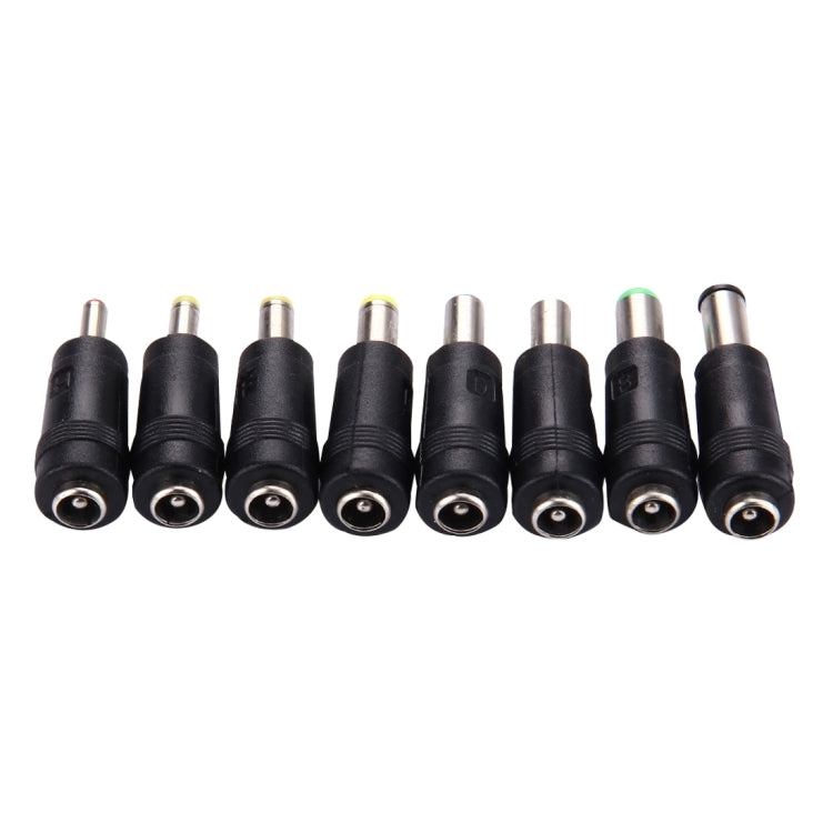 5.5x2.1mm メス - 複数オスインターフェース 8in1 電源アダプターセット HP / Sony / Acer / ASUS / DELL ノートパソコン用、8in1 電源アダプター
