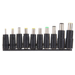 5.5x2.1mm メス - 複数オスインターフェース 10in1 電源アダプターセット IBM / HP / Sony / Toshiba / Lenovo / ASUS / Samsung / DELL ノートパソコン用、10in1