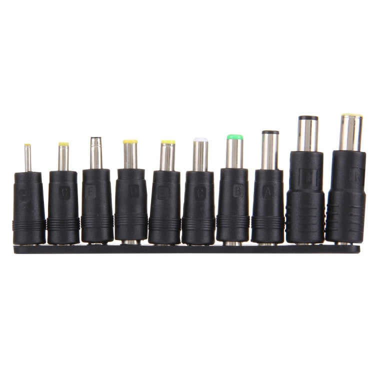 5.5x2.1mm メス - 複数オスインターフェース 10in1 電源アダプターセット IBM / HP / Sony / Toshiba / Lenovo / ASUS / Samsung / DELL ノートパソコン用、10in1