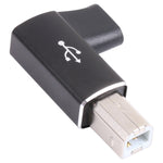 USB-C / タイプC メス - USB 2.0 B MIDI オス アダプター 電子楽器 / プリンター / スキャナー / ピアノ用