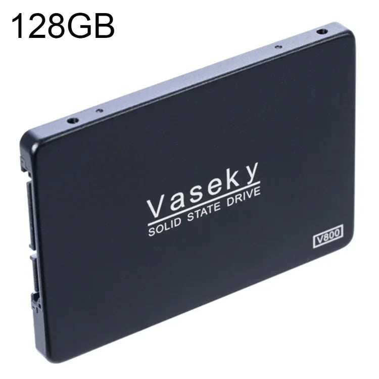 Vaseky V800 128GB 2.5インチ SATA3 6GB/s 超薄型7mm ソリッドステートドライブ SSD ハードディスクドライブ、デスクトップ・ノートパソコン用、128GB