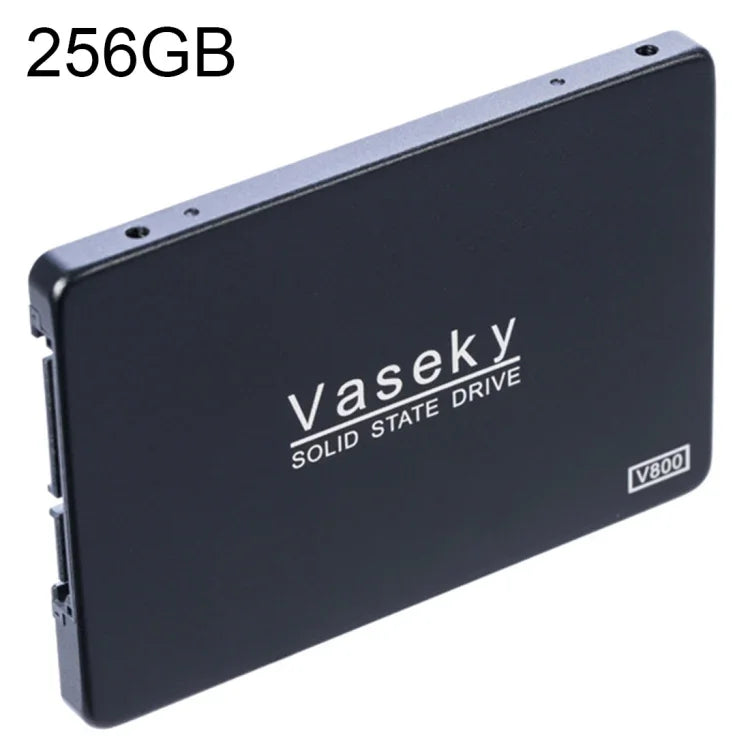 Vaseky V800 256GB 2.5インチ SATA3 6GB/s 超薄型7mm ソリッドステートドライブ SSD ハードディスクドライブ、デスクトップ・ノートパソコン用、256GB