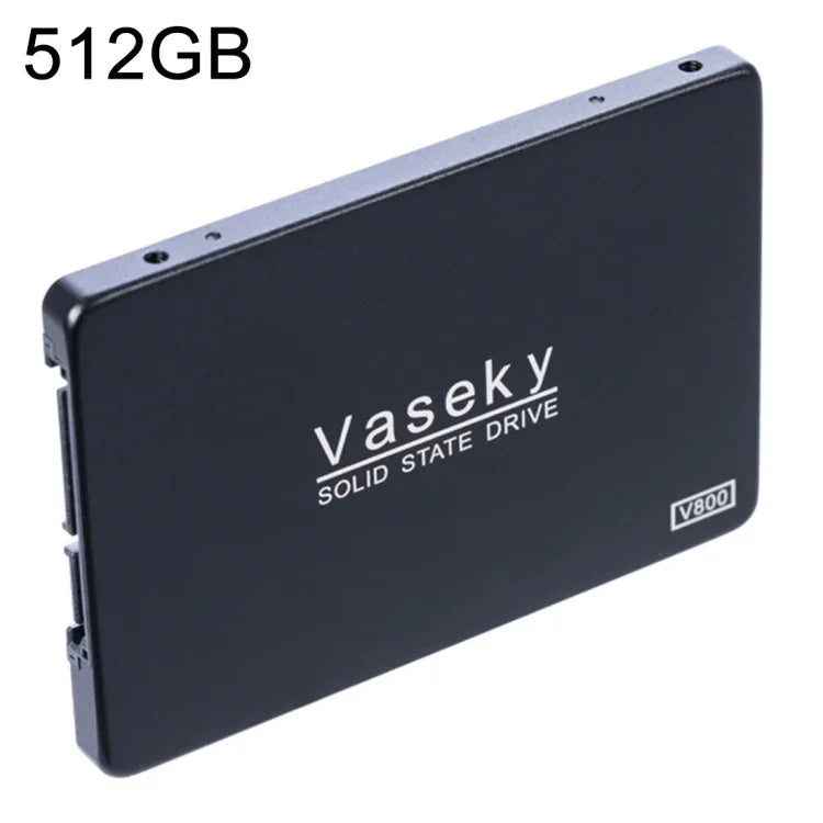 Vaseky V800 512GB 2.5インチ SATA3 6GB/s 超薄型7mm ソリッドステートドライブ SSD ハードディスクドライブ、デスクトップ・ノートパソコン用、512GB