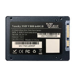 Vaseky V800 512GB 2.5インチ SATA3 6GB/s 超薄型7mm ソリッドステートドライブ SSD ハードディスクドライブ、デスクトップ・ノートパソコン用、512GB
