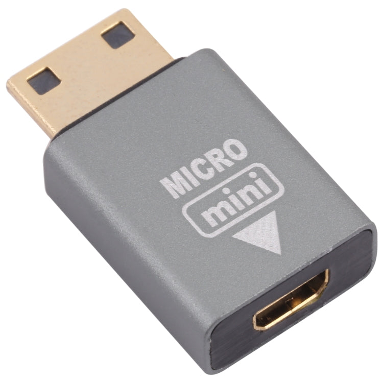 Micro HDMIメスからMini HDMIオスアダプター、Micro HDMIからMini HDMI