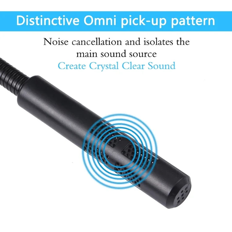 M-309 3.5mm Plug Drive-free Computer Microphone, 3.5mm