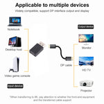 8K DisplayPortオスからMini DisplayPortメス直線アダプター、DPオスからMini DPメス直線