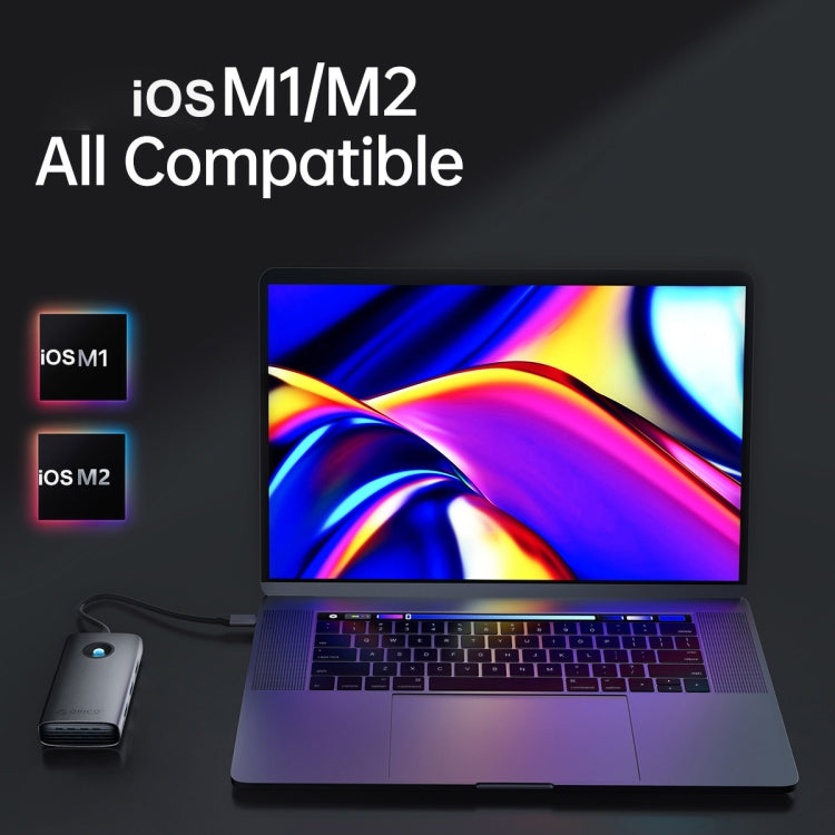 ORICO PW11-5P Type-C / USB-C 5-in-1 5Gbps 多機能ドッキングステーション、PW11-5P