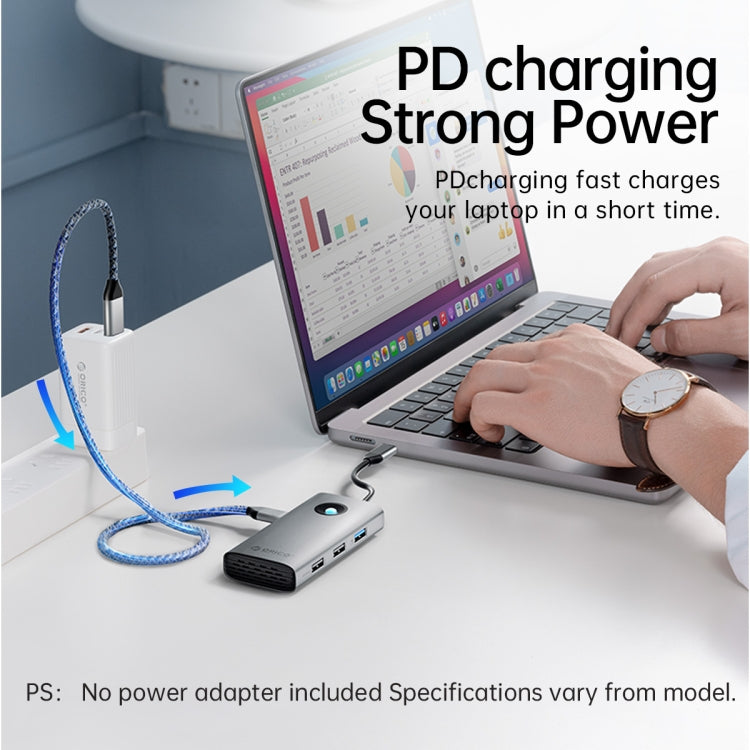 ORICO PW11-5P Type-C / USB-C 5-in-1 5Gbps 多機能ドッキングステーション、PW11-5P