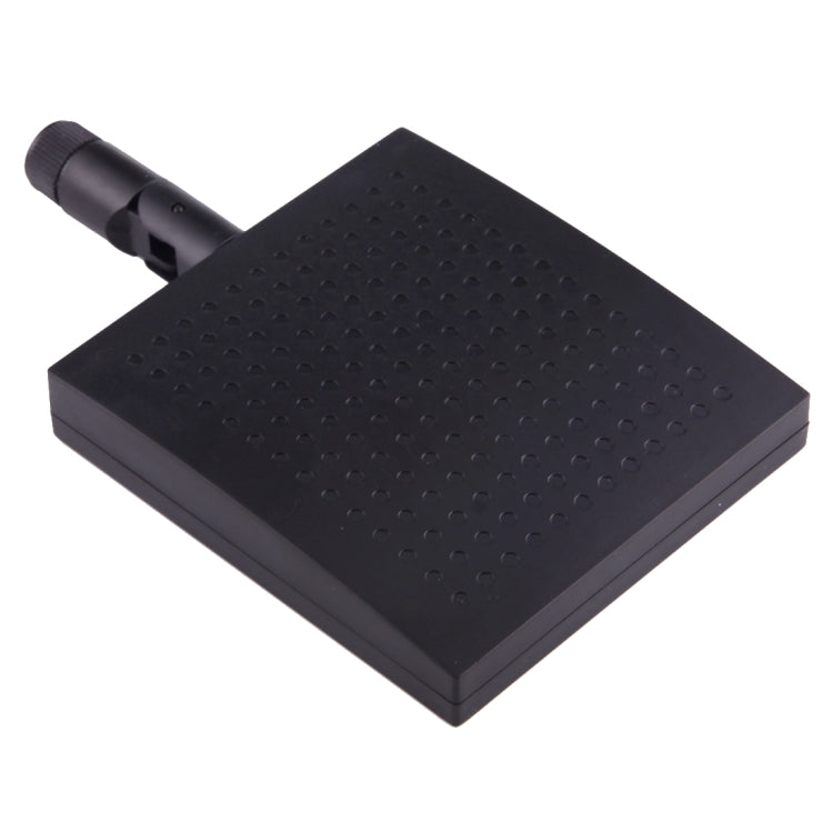 12dBi SMAオスコネクター 2.4GHzパネルWiFiアンテナ、2.4GHz ブラック