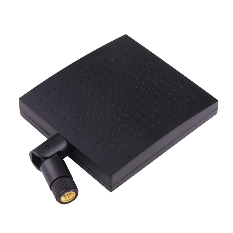 12dBi SMAオスコネクター 2.4GHzパネルWiFiアンテナ、2.4GHz ブラック