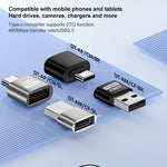 USB 2.0 メスからType-C オスアダプター、USB 2.0 メスからType-C オスアダプター