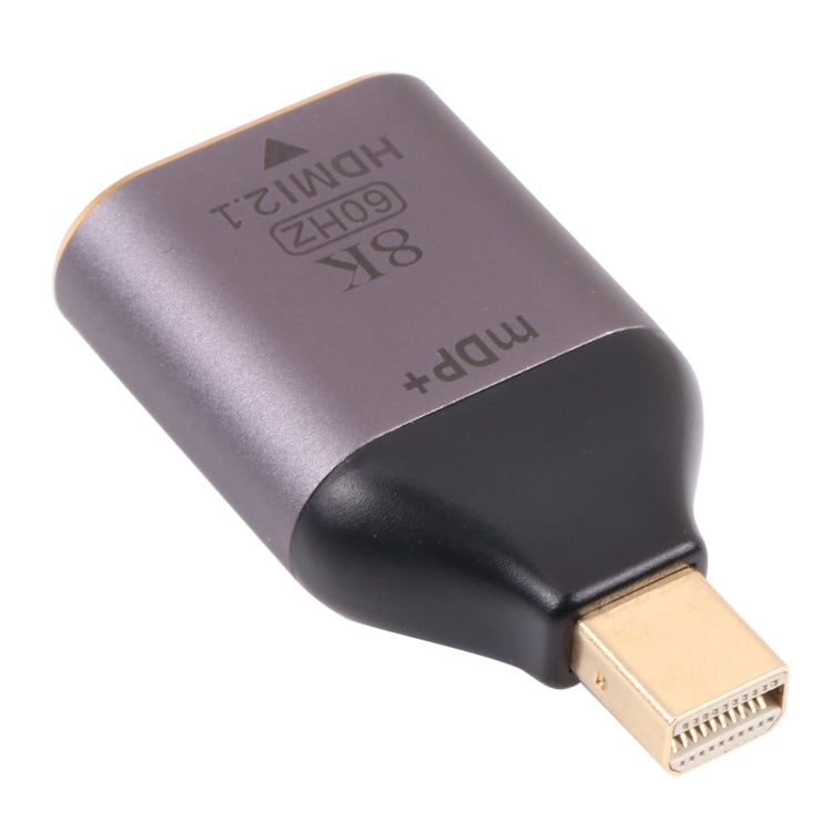 8K 60Hz HDMI 2.1 メスからミニDPオスアダプター、ミニDPオス