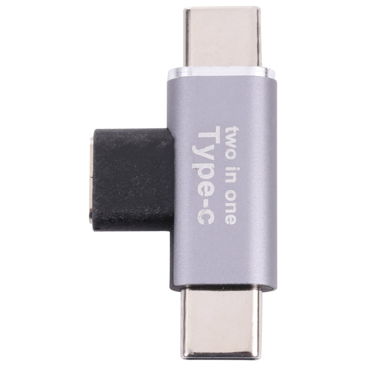 USB-C / タイプC メスからUSB-C / タイプC オス＋USB-C / タイプC オス変換器、タイプCメスからタイプCオス