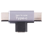 USB-C / タイプC メスからUSB-C / タイプC オス＋USB-C / タイプC オス変換器、タイプCメスからタイプCオス
