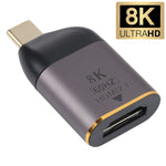 8K 60Hz HDMI メス to USB-C / Type-C オス アダプター、HDMI メス to Type-C オス