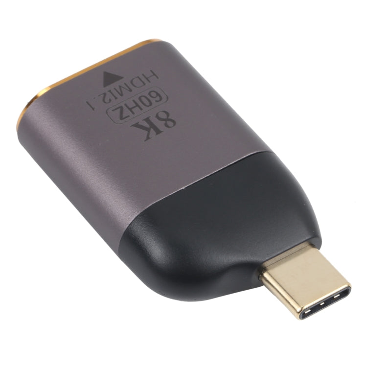 8K 60Hz HDMI メス to USB-C / Type-C オス アダプター、HDMI メス to Type-C オス