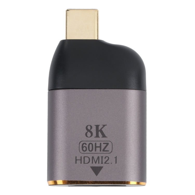 8K 60Hz HDMI メス to USB-C / Type-C オス アダプター、HDMI メス to Type-C オス