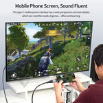 8K 60Hz HDMI メス to USB-C / Type-C オス アダプター、HDMI メス to Type-C オス