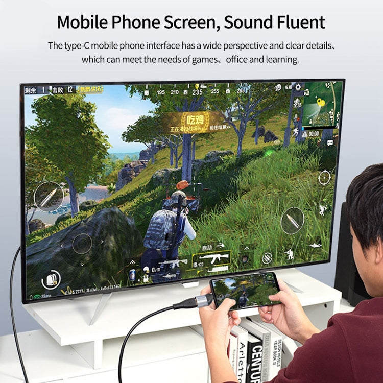 8K 60Hz HDMI メス to USB-C / Type-C オス アダプター、HDMI メス to Type-C オス