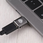 20W 8ピン オス to USB-C / Type-C メス 直線型充電アダプター, 直線型