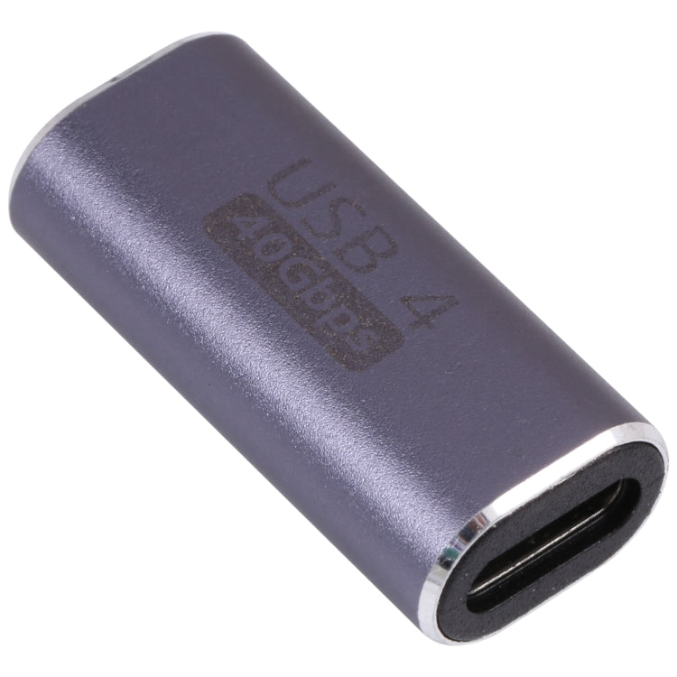 40Gbps USB-C / Type-C 4.0 メス-メス合金アダプター、Type-C 4.0 F to F