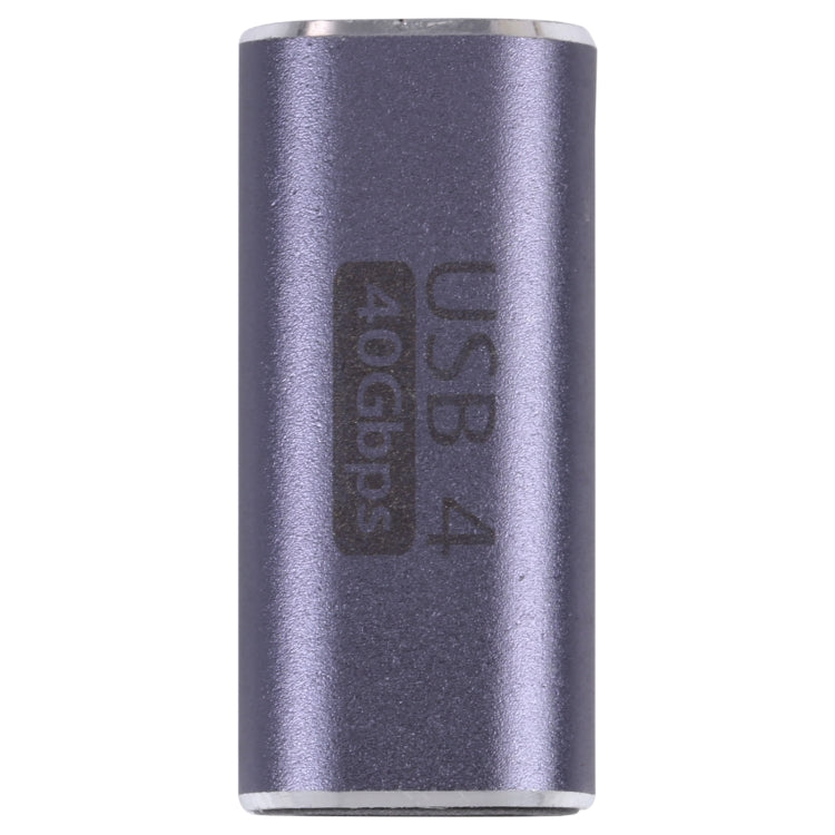 40Gbps USB-C / Type-C 4.0 メス-メス合金アダプター、Type-C 4.0 F to F