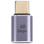 40Gbps USB-C / Type-C オスからメスアダプター、Type-C 4.0 M to F