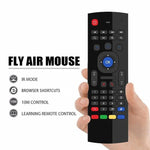MX3 音声版 2.4GHz フライエアマウス ワイヤレスキーボード リモコン ジャイロスコープ付き