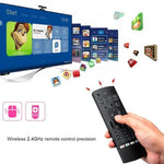 MX3-L 音声バックライト付き 2.4GHz フライエアマウス ワイヤレスキーボード リモコン、音声バックライト付き