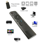 Q5 音声 外国版 USB 2.4G ワイヤレス音声フライングマウス リモコン、セットトップボックス／パソコン対応、音声