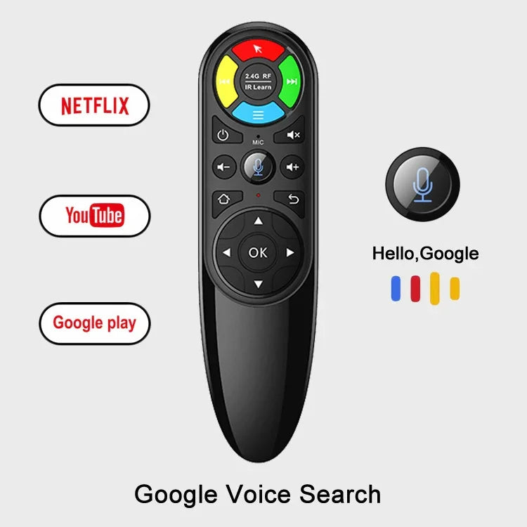 Q6 標準版 2.4G ワイヤレスエアマウス 音声リモコン