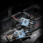 Rocketek HC427 9ピン USB2.0 ハブアダプター 1対4 スプリッター回路基板、1対4