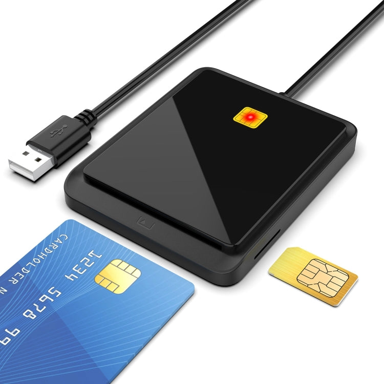 Rocketek CR317 USB 2.0 SIM / ID / CAC スマートカード 2 イン 1 カードリーダー
