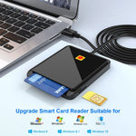 Rocketek CR317 USB 2.0 SIM / ID / CAC スマートカード 2 イン 1 カードリーダー