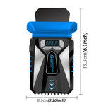 Ice Troll 5 COOLCOLD ポータブルノートパソコン冷却ファン エアクーラー 速度調整可能 高性能ノートファンコントローラー USB 5V（ブラック・ホワイト）