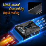Ice Troll 5 COOLCOLD ポータブルノートパソコン冷却ファン エアクーラー 速度調整可能 高性能ノートファンコントローラー USB 5V（ブラック・ホワイト）